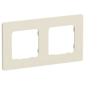 FLITE Рамка 2-мест. РУ-2-К-ФлСл сл IEK