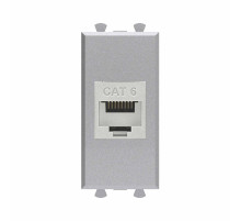 DKC Avanti Компьютерная розетка RJ-45 без шторки модульная, кат.6 экранированная, 