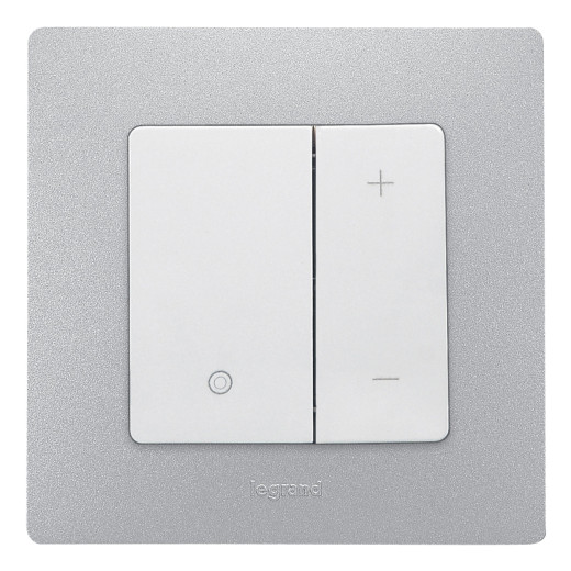 Рамка 1 пост - Legrand Etika - алюминий