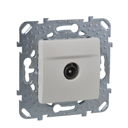 UNICA РОЗЕТКА TV, одиночная, БЕЖЕВЫЙ