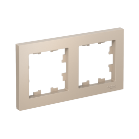 Systeme Electric AtlasDesign Песочный Рамка 2-ая, универсальная
