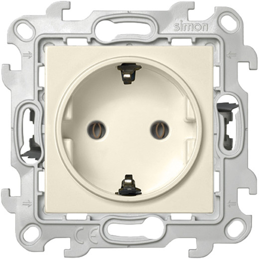 Розетка 2К+3 без защитных шторок Push&Go , сл.кость