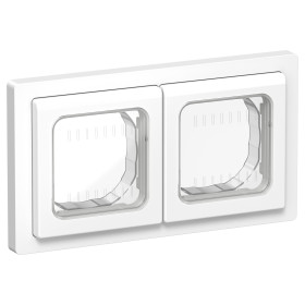 FLITE Рамка 2-мест. IP55 Рпро-2-55-ФлБ бел. IEK