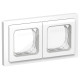 FLITE Рамка 2-мест. IP55 Рпро-2-55-ФлБ бел. IEK