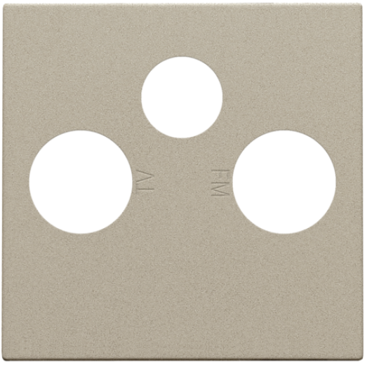 Накладка TV/FM/SAT, шампань