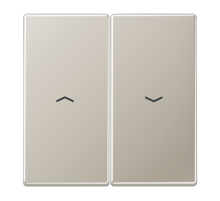 JUNG LS 990 Edelstahl Клавиша 2-ая жалюзийная