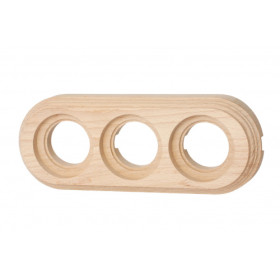 BIRONI Лизетта Бук Натурэль Рамка 3-ая на бревно 240мм