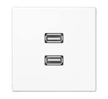 JUNG Мультимедиа разъём 2 x USB