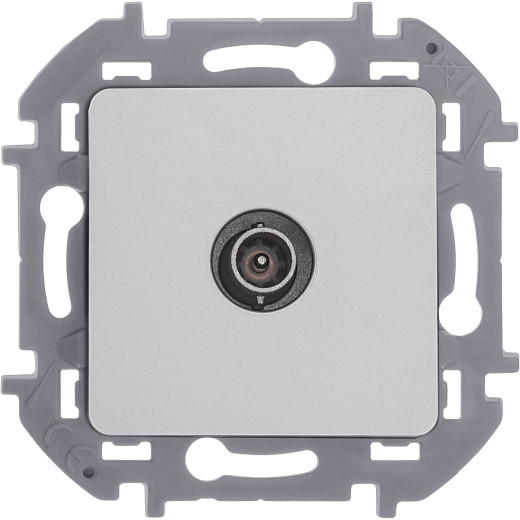 Розетка TV (телевизионная) - Legrand/Daccord Inspiria - оконечная - алюминий