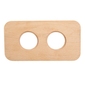 BIRONI Шедель Верди Бук Натурэль Рамка 2-ая (скрытый монтаж)