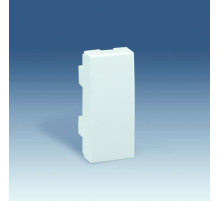 Simon 82 Centr. Алюминий Заглушка узкая