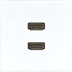 JUNG 2 x HDMI, белый
