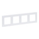 Рамка 4 поста - Legrand/Daccord Inspiria - белый