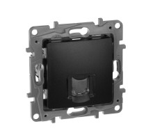 Legrand Etika Антрацит Розетка комп (RJ45) 6 кат. UTP.
