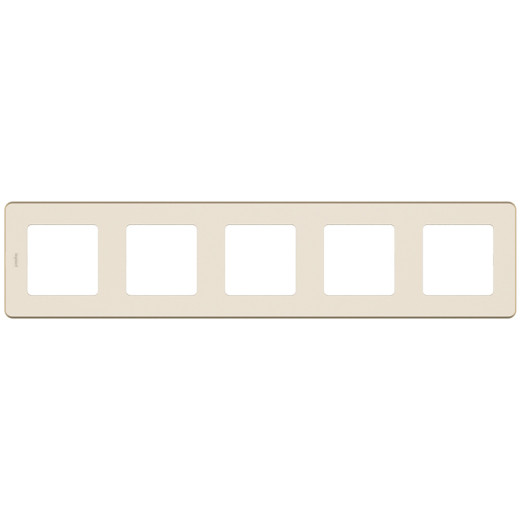 Рамка 5 постов - Legrand/Daccord Inspiria - слоновая кость