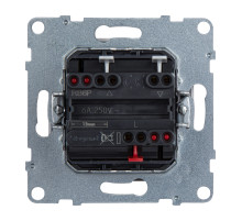 Legrand/Daccord SUNO Белый Переключатель кнопочный для жалюзи и рольставней 6А 250В. Безвинтовые зажимы.