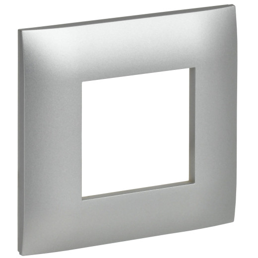 SKANDY Рамка 1-мест. SK-F01S сереб. IEK