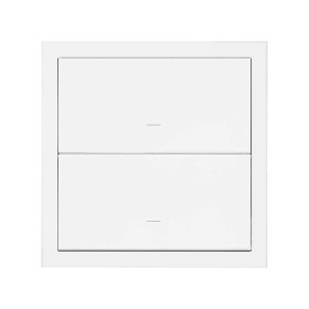 Simon 100 Белый матовый Кит 1 пост, фронт. 1 рамка + 2 клавиши выключателей