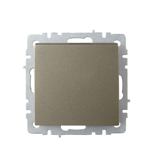 BRITE Выключ. 1-кл. прох. 10А ВС10-1-6-БрШ шамп. IEK