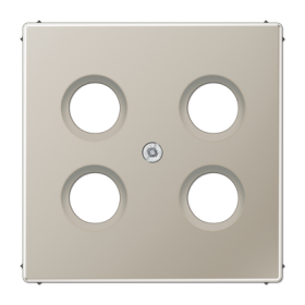 JUNG Крышка для SAT-TV-розетки благородная сталь