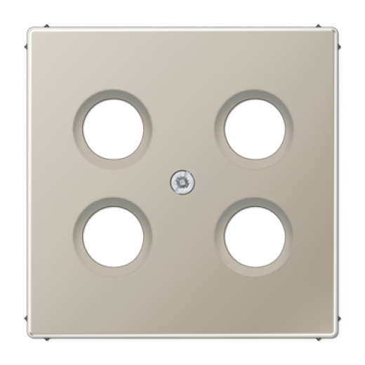 Крышка для SAT-TV-розетки, благородная сталь