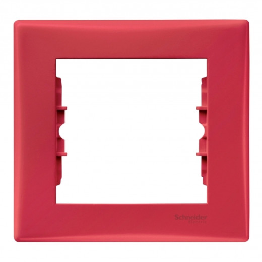SEDNA РАМКА 1-постовая, КРАСНЫЙ