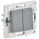 SKANDY Выключ. 2-кл. перекр. 10А SK-V06Gr сер. IEK