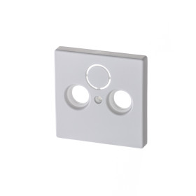 ABB BJE Solo/Future Белый бархат Накладка TV/TV-SAT розетки