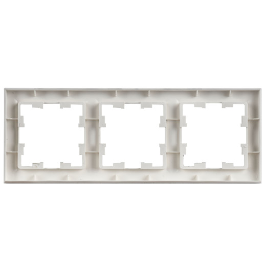 BRITE Рамка 3-мест. РУ-3-БрАБ а/б IEK