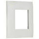 SKANDY Рамка 1-мест. SK-F01W арк. бел. IEK