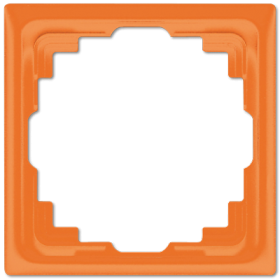 JUNG Рамка для инсталляции в кабельных каналах, однократная оранжевая