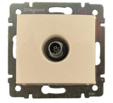 Legrand DIY Valena Крем Розетка TV единственная 1,5 дБ.