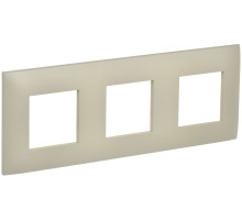 IEK SKANDY Бежевый Рамка 3-ая SK-F01B
