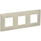 SKANDY Рамка 3-мест. SK-F03B беж. IEK