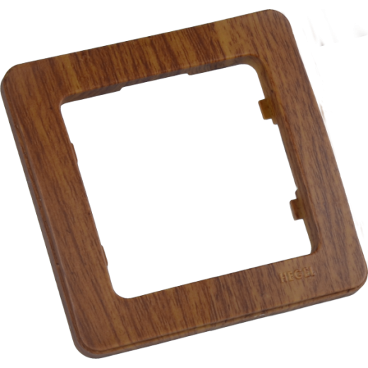 Р401-05 Рамка одноместная, скрытой установки, цвет дуб