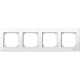 MERTEN M-Plan РАМКА 4 поста, ПОЛ.БЕЛЫЙ, SM