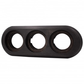 BIRONI Лизетта Бук Угольно-черный Рамка 3-ая на бревно 260мм