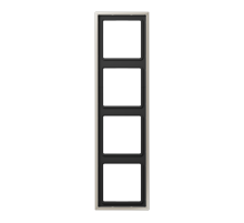 JUNG LS 990 Edelstahl Рамка 4-ая