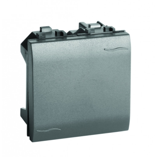 Выключатель, черный, 2мод.