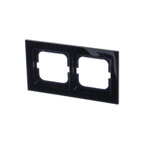 ABB BJE Axcent Черный Рамка 2-ая