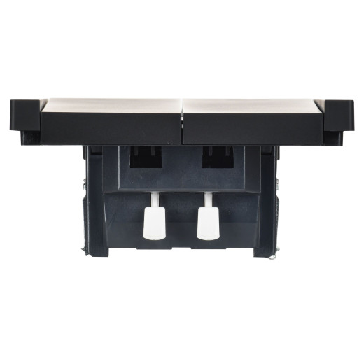 FORTE&PIANO Выключ. жалюзи 10А FP111 чер. IEK