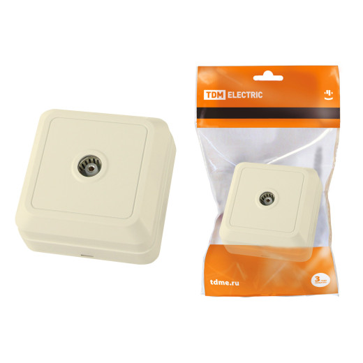 Розетка TВ простая (0-2400 Гц, 