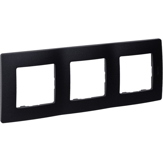 Рамка 3 поста - Legrand Etika - антрацит