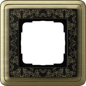 Gira ClassiX Art Бронза/Черный Рамка 1-ая