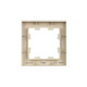 BRITE Рамка 1-мест. РУ-1-БрКр беж. IEK
