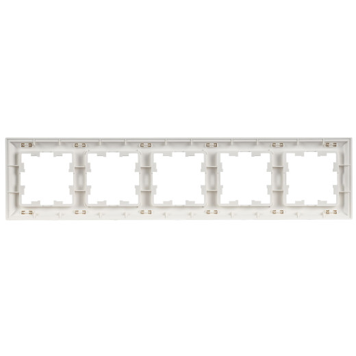 BRITE Рамка 5-мест. РУ-5-БрАБ а/б/бел. IEK