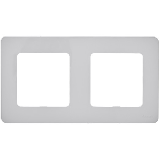 Рамка 2 поста - Legrand/Daccord Inspiria - белый