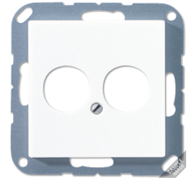 JUNG крышка для 2-х гнезд, чёрный