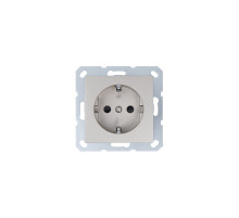 Jasmart G Шампань Розетка с/з со шторками 16A 250V~