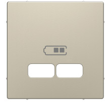 Schneider Electric Merten D-Life Сахара Накладка центральная для USB механизма 2,1А